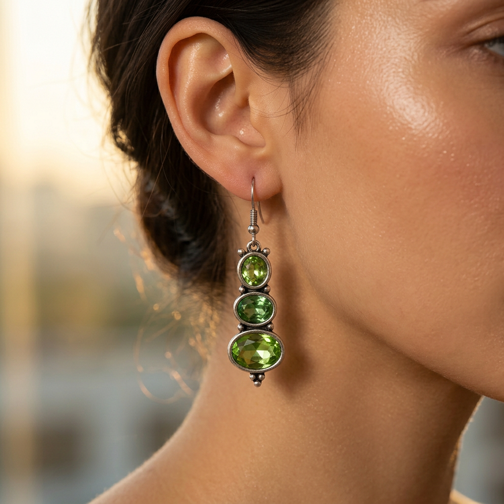 Trio Cascade Earrings