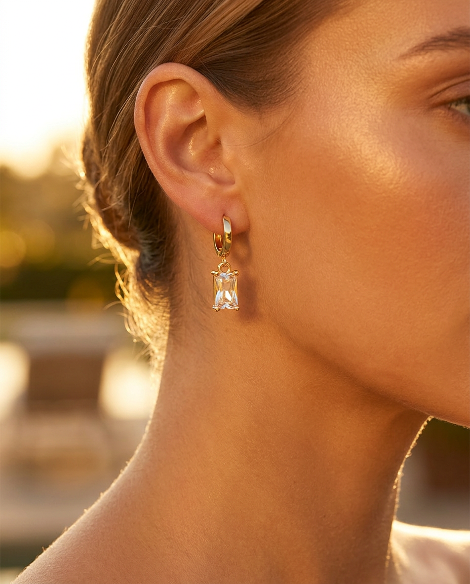 Luna Drop Earrings