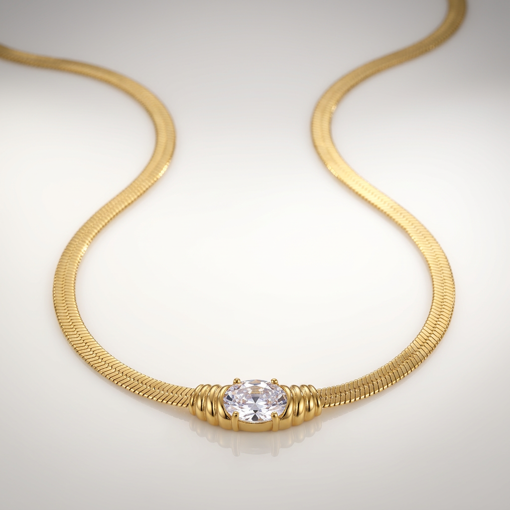 Solid Aura Necklace, Bracelet & Earring Set