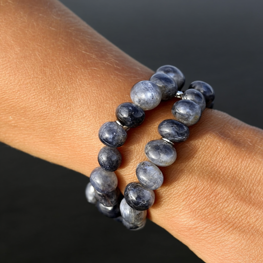 Natural Rolling Gemstone Bracelet