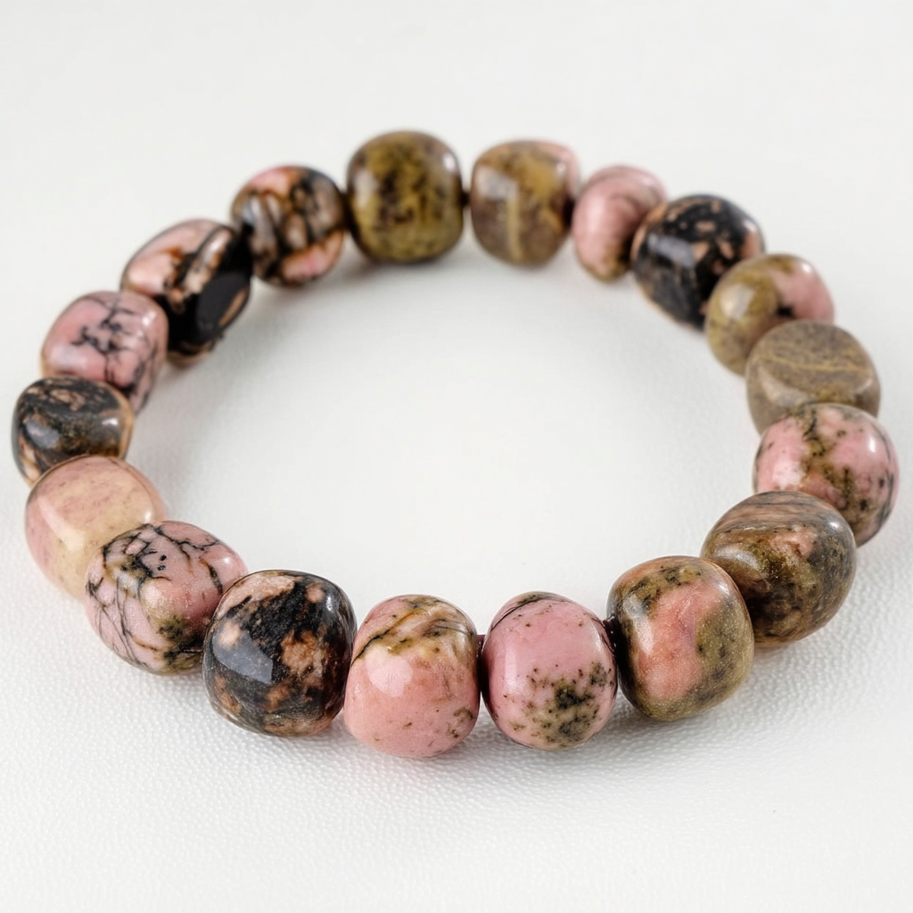 Natural Rolling Gemstone Bracelet