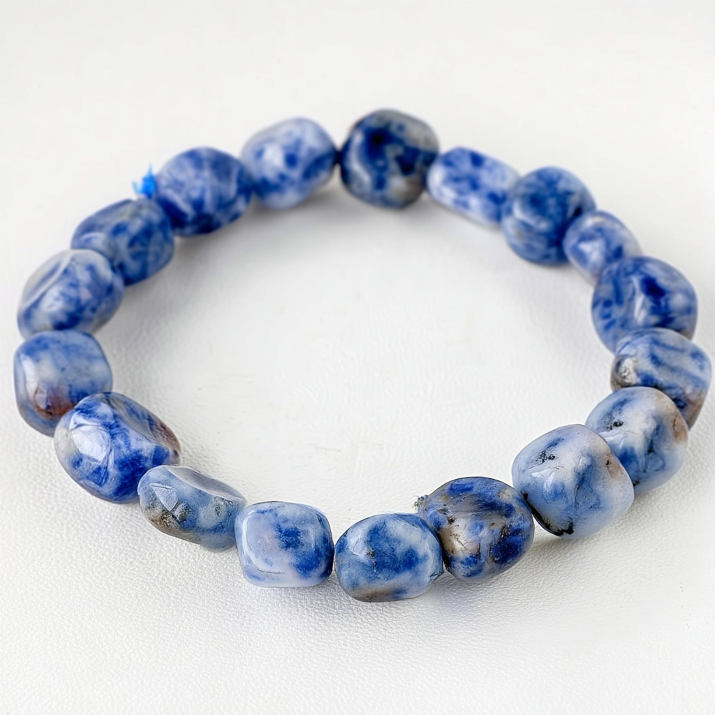 Natural Rolling Gemstone Bracelet
