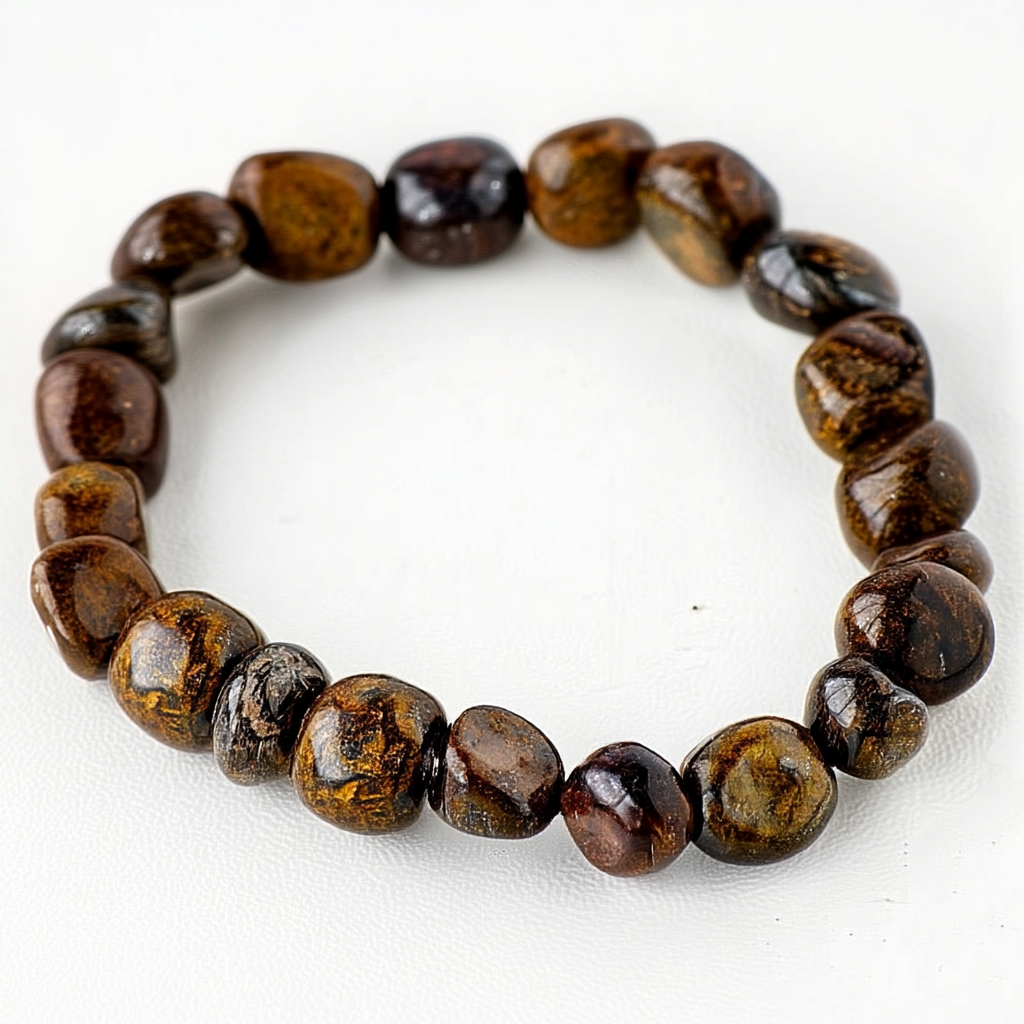 Natural Rolling Gemstone Bracelet