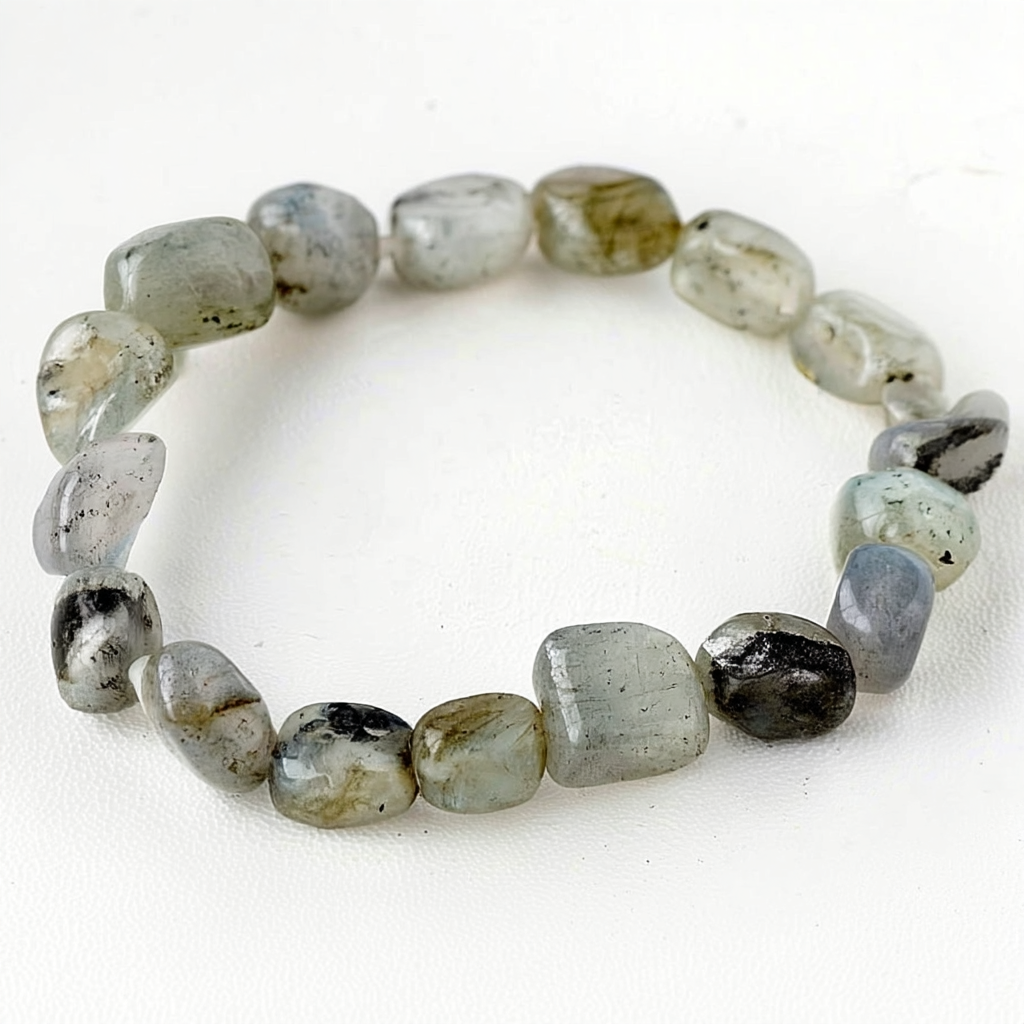 Natural Rolling Gemstone Bracelet