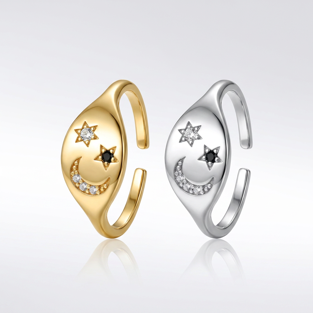 Midnight Constellation Ring