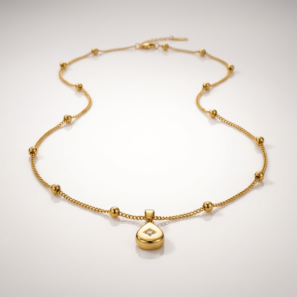 Auric Tag Necklace