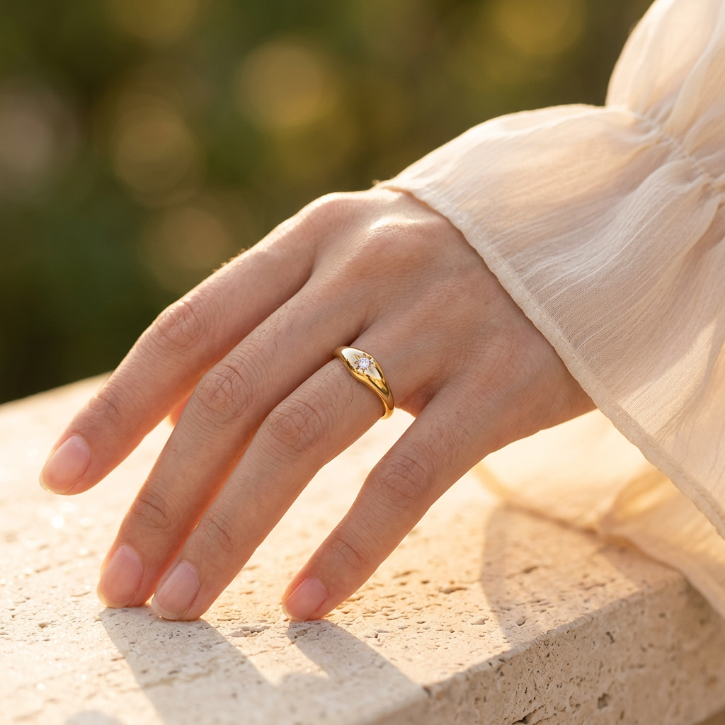 Vintage Étoile Ring