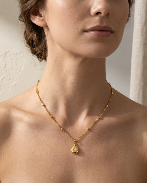 Auric Tag Necklace