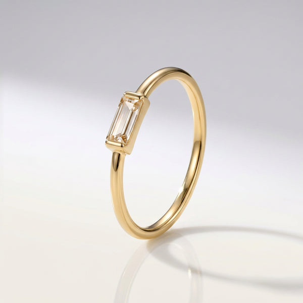 Gold Gemstone Ring