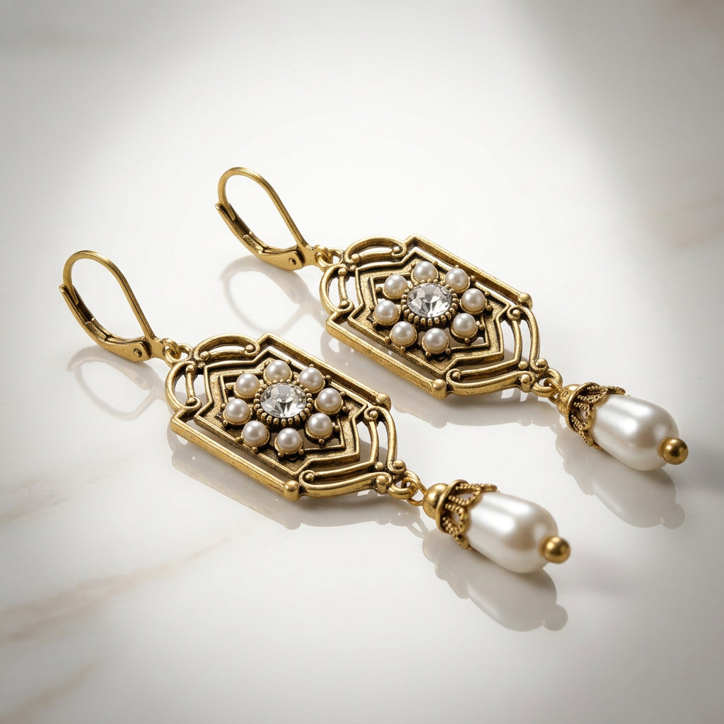Intricate Aura Earrings