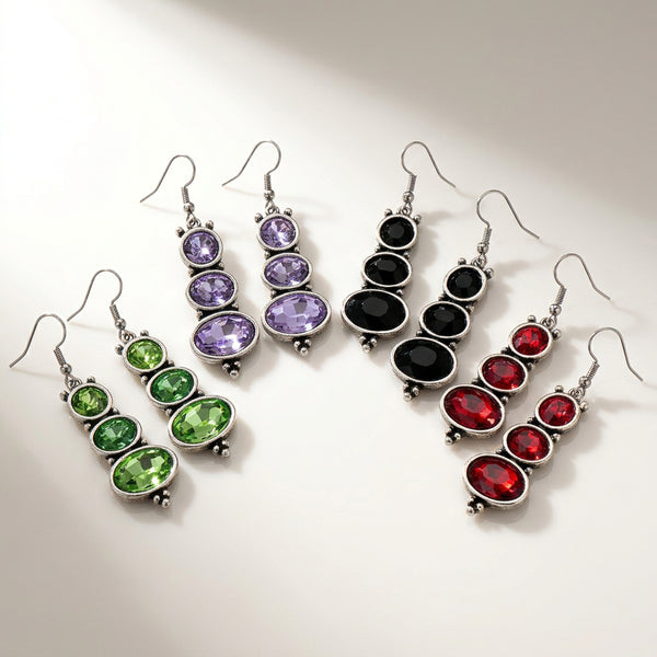 Trio Cascade Earrings