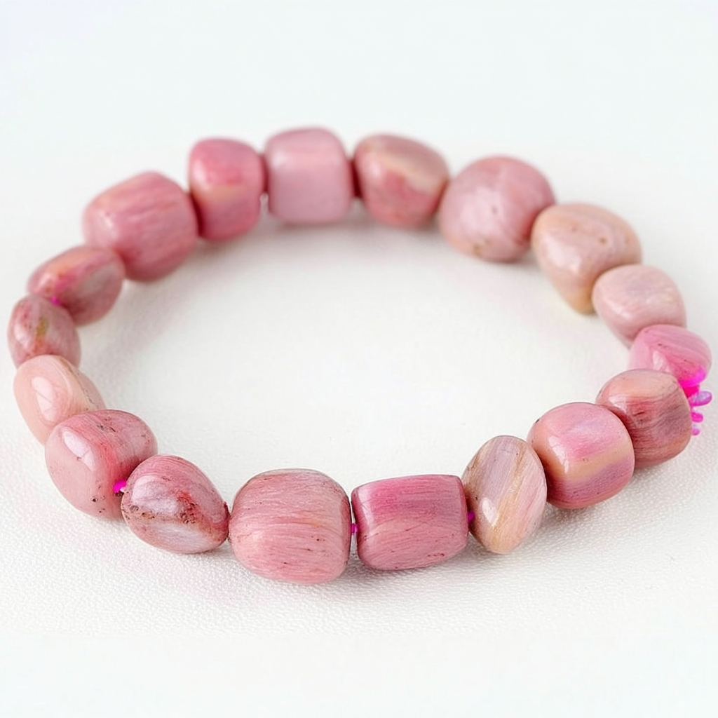 Natural Rolling Gemstone Bracelet