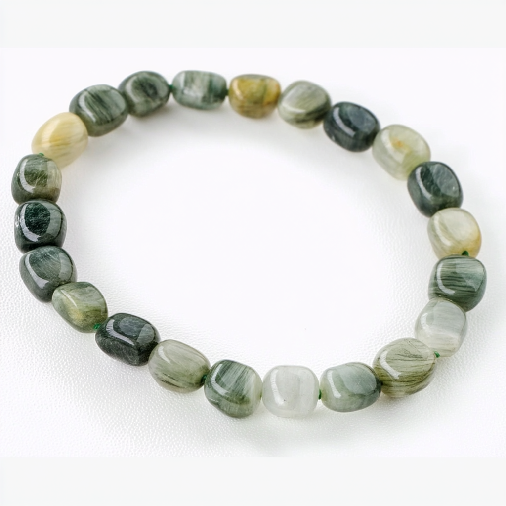 Natural Rolling Gemstone Bracelet