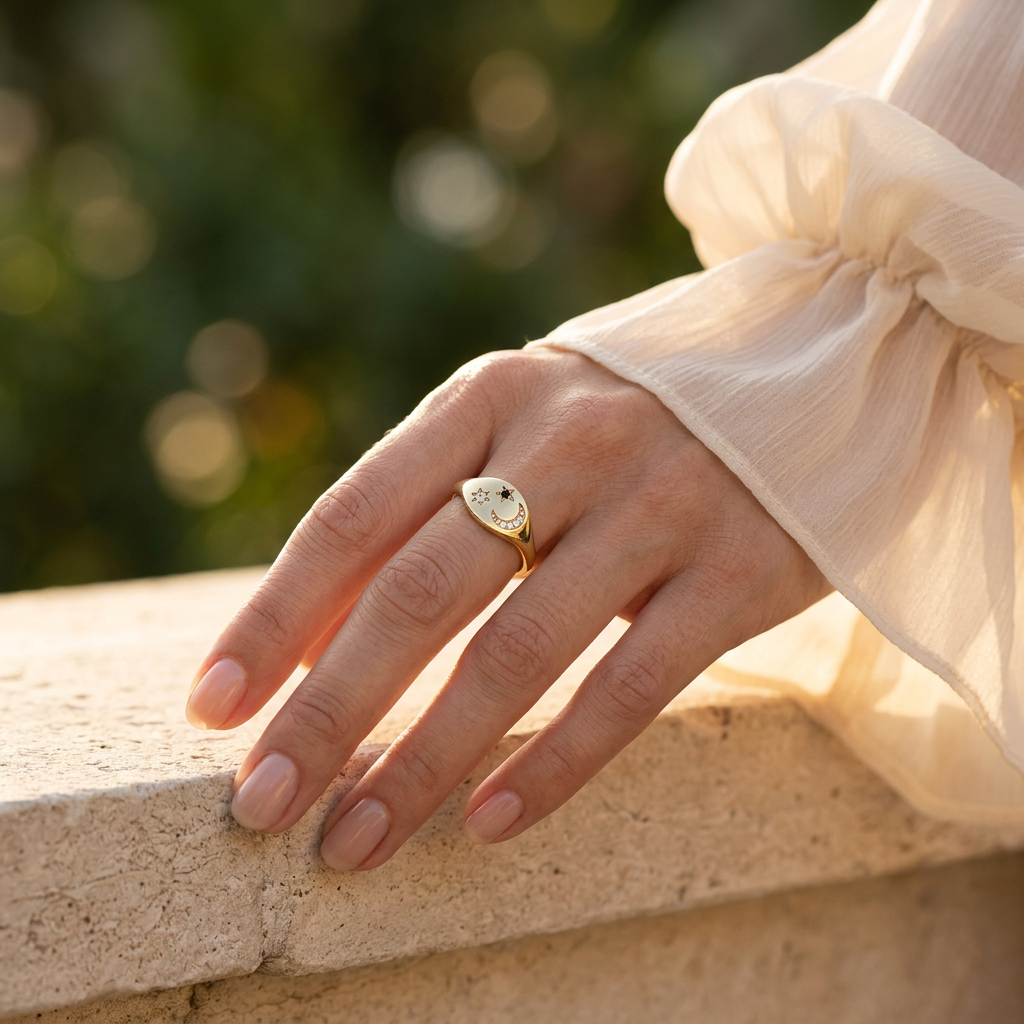 Midnight Constellation Ring